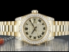 Rolex Datejust Lady Diamonds 26 Gold President Diamond Paved Full Set  Watch  179158